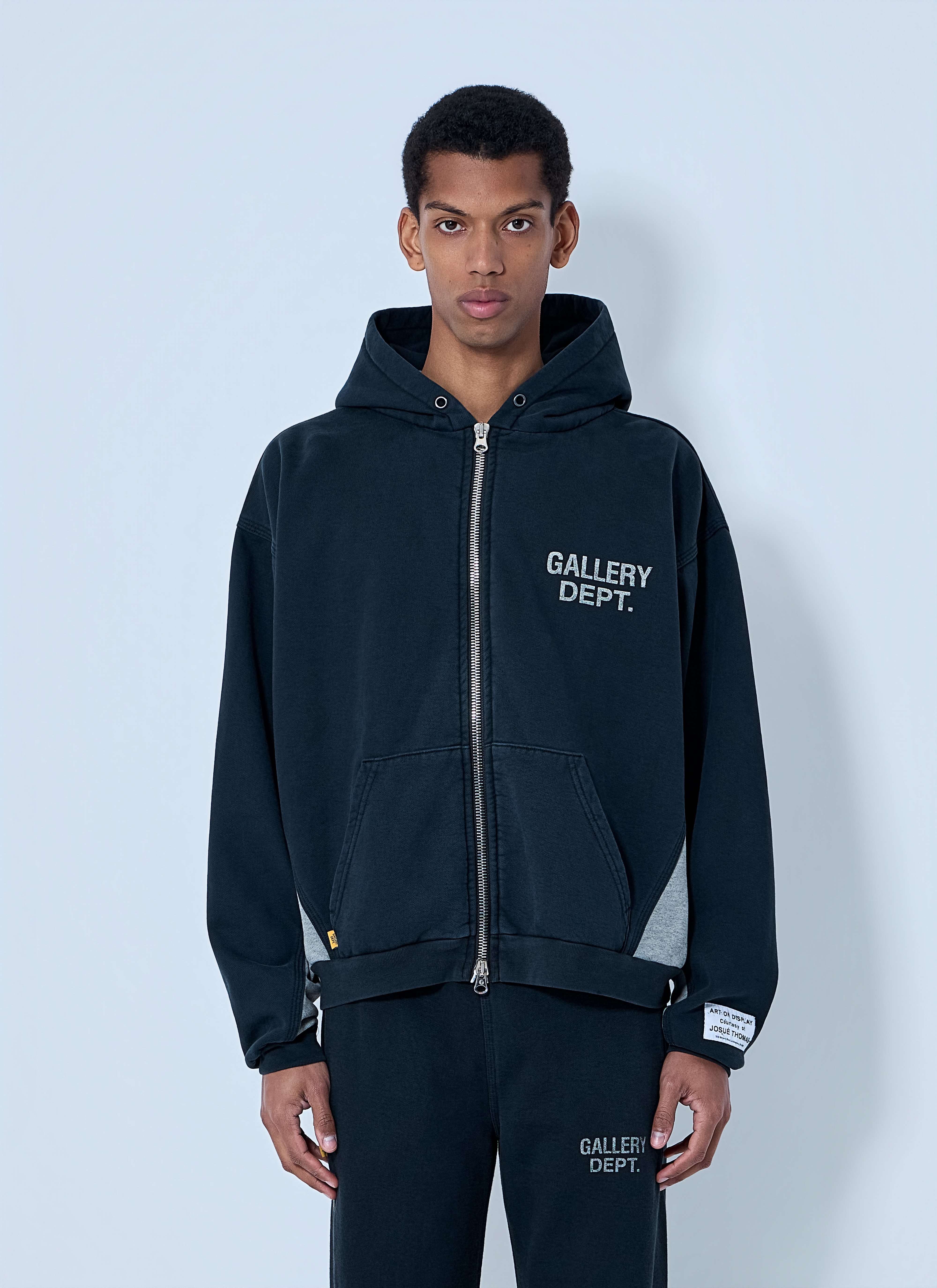 ジップアップロゴフーディ | GALLERY DEPARTMENT | FETCHING