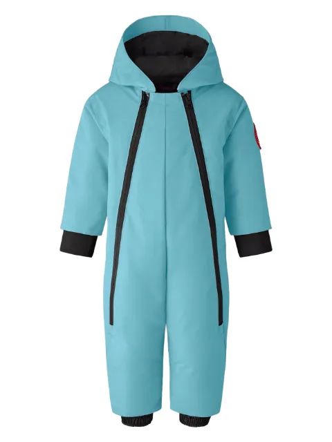 Canada Goose Kids 로고 패치 파자마