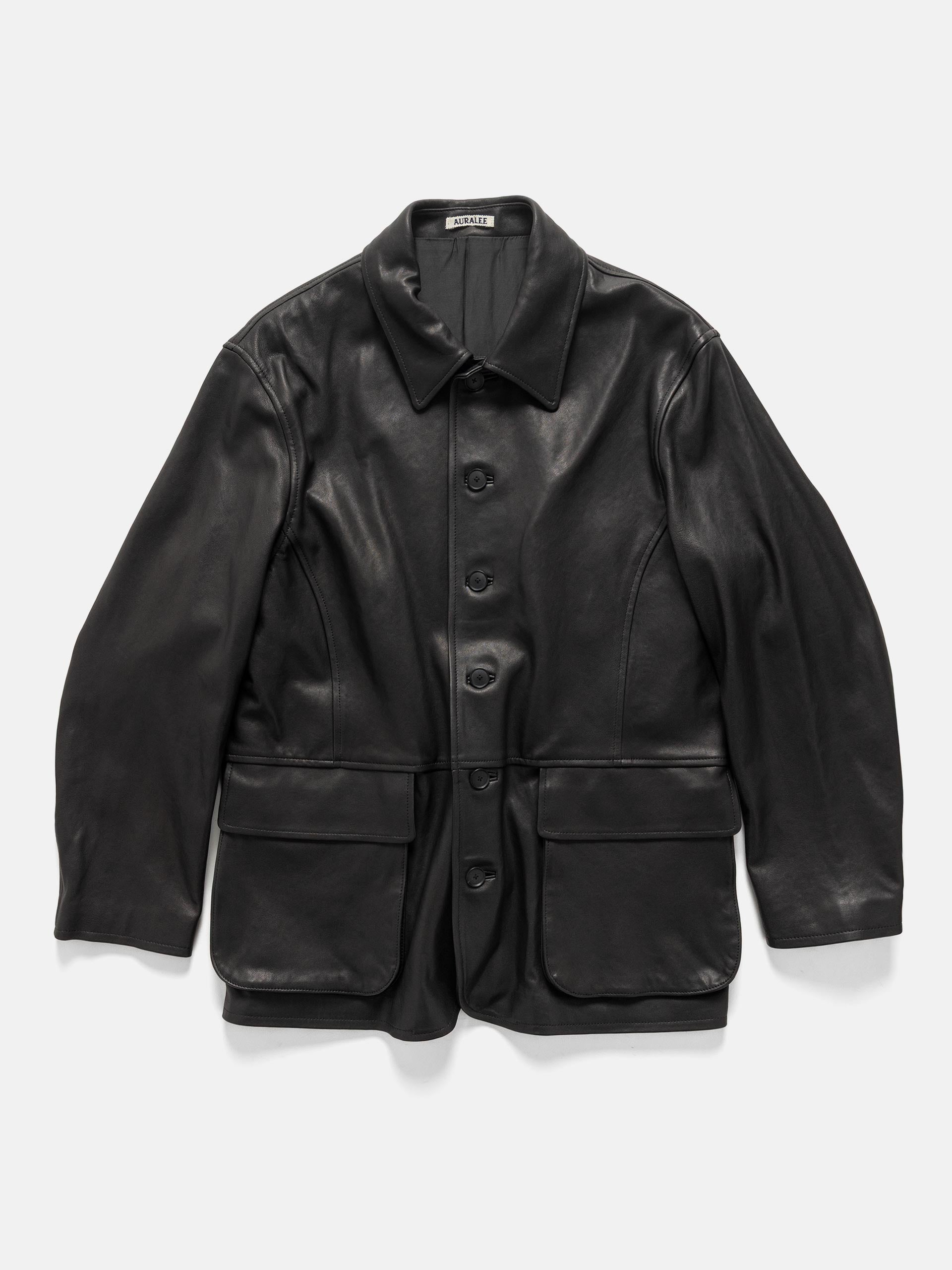 ジャケット・アウター OUR LEGACY Sampling Lamb Leather Jacket Textured Lamb Leather Blouson | 오라리 | FETCHING
