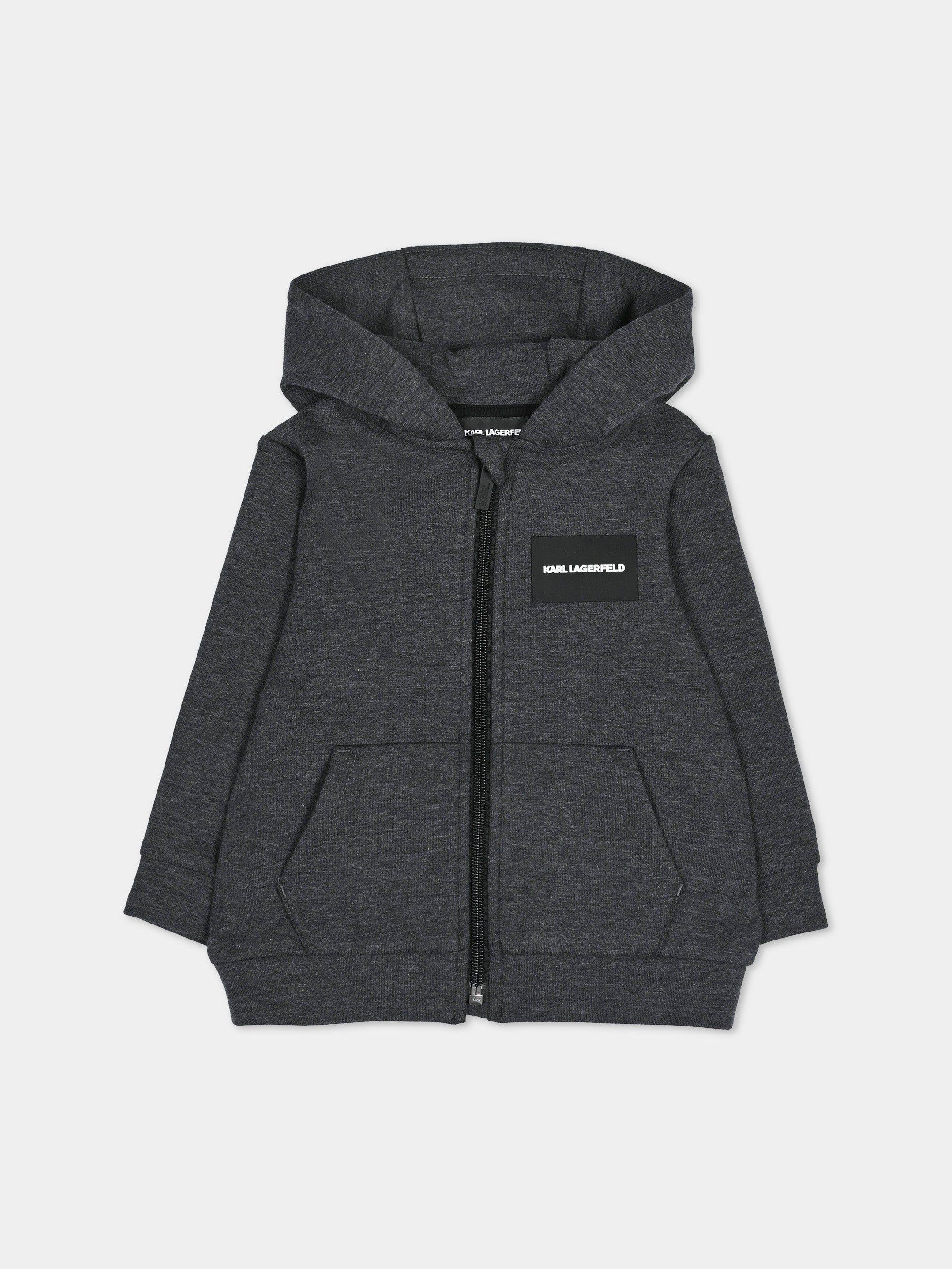 Karl Lagerfeld Kids 로고 후드티