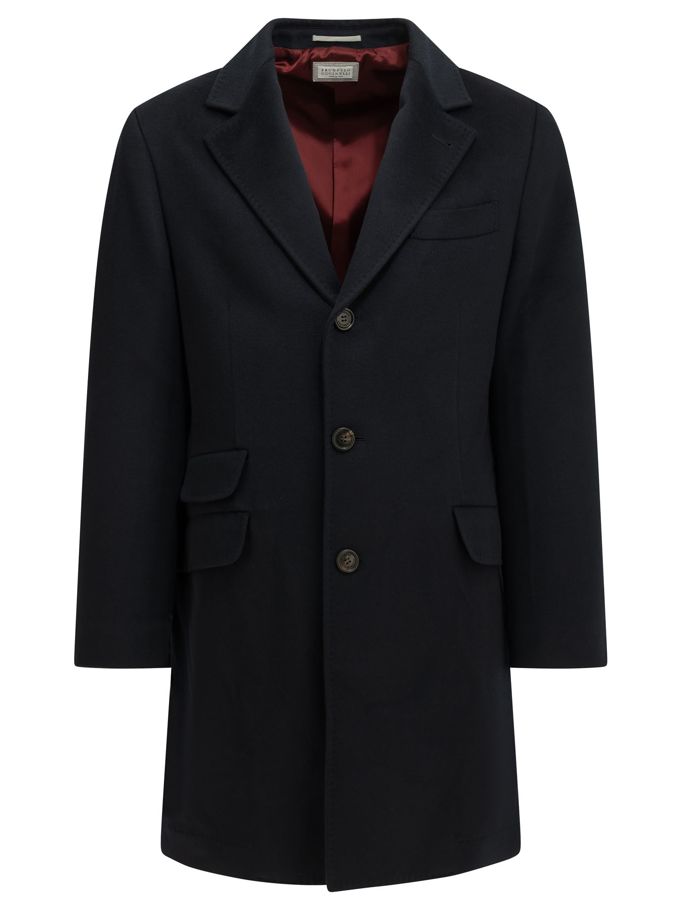 BRUNELLO CUCINELLI 버진 울 원단 숏 코트