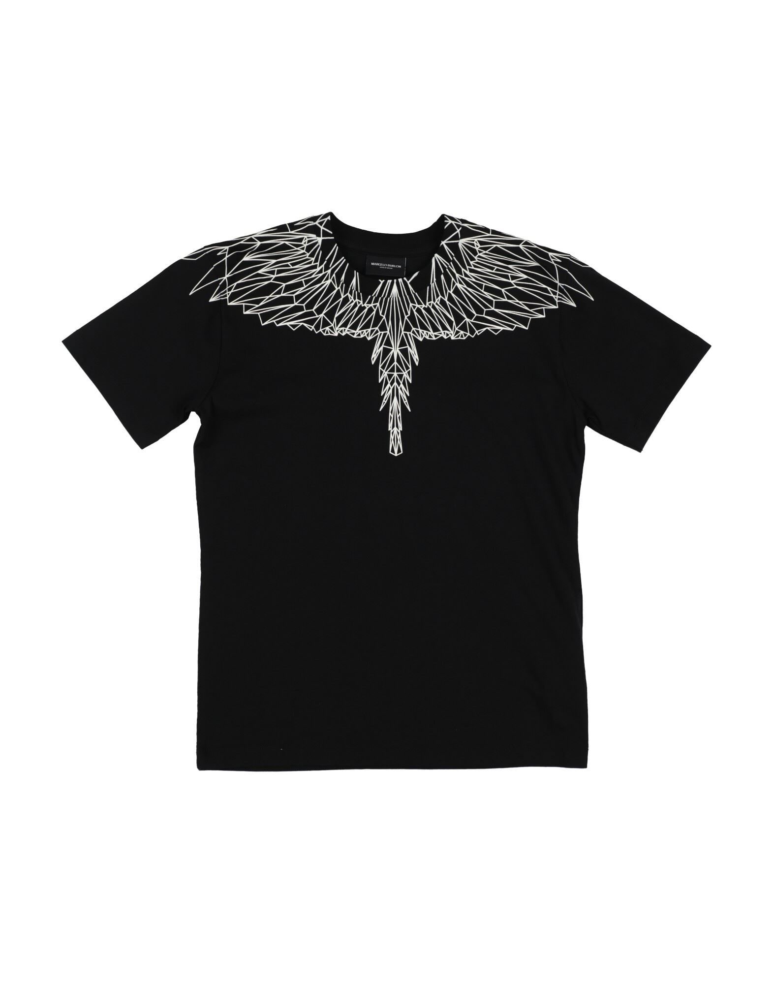 MARCELO BURLON 프린트 디테일 티셔츠