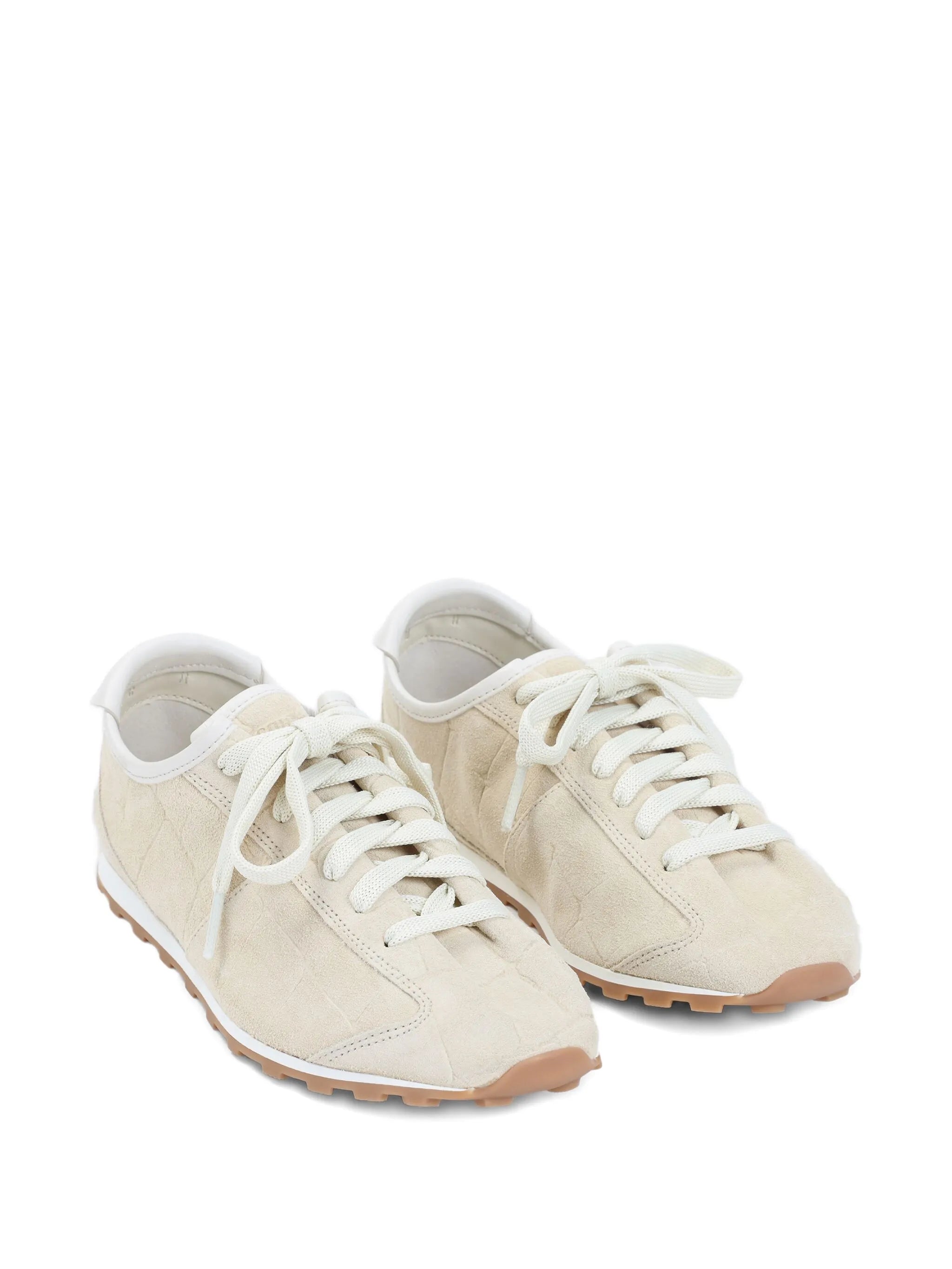 JACQUEMUS 테니스 레이스업 스니커즈