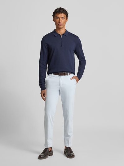 HUGO BOSS 슬림 핏 면 혼합 바지 모델 'KAITON1'