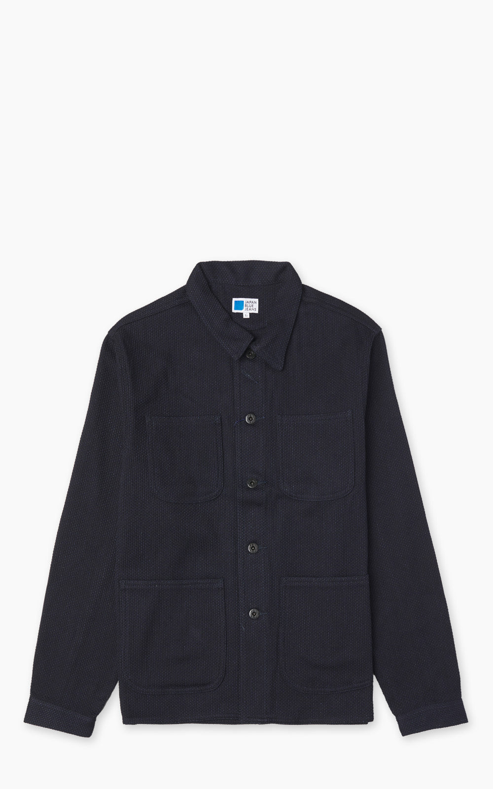 JAPAN BLUE 자켓 사시코 커버올 인디고 11oz