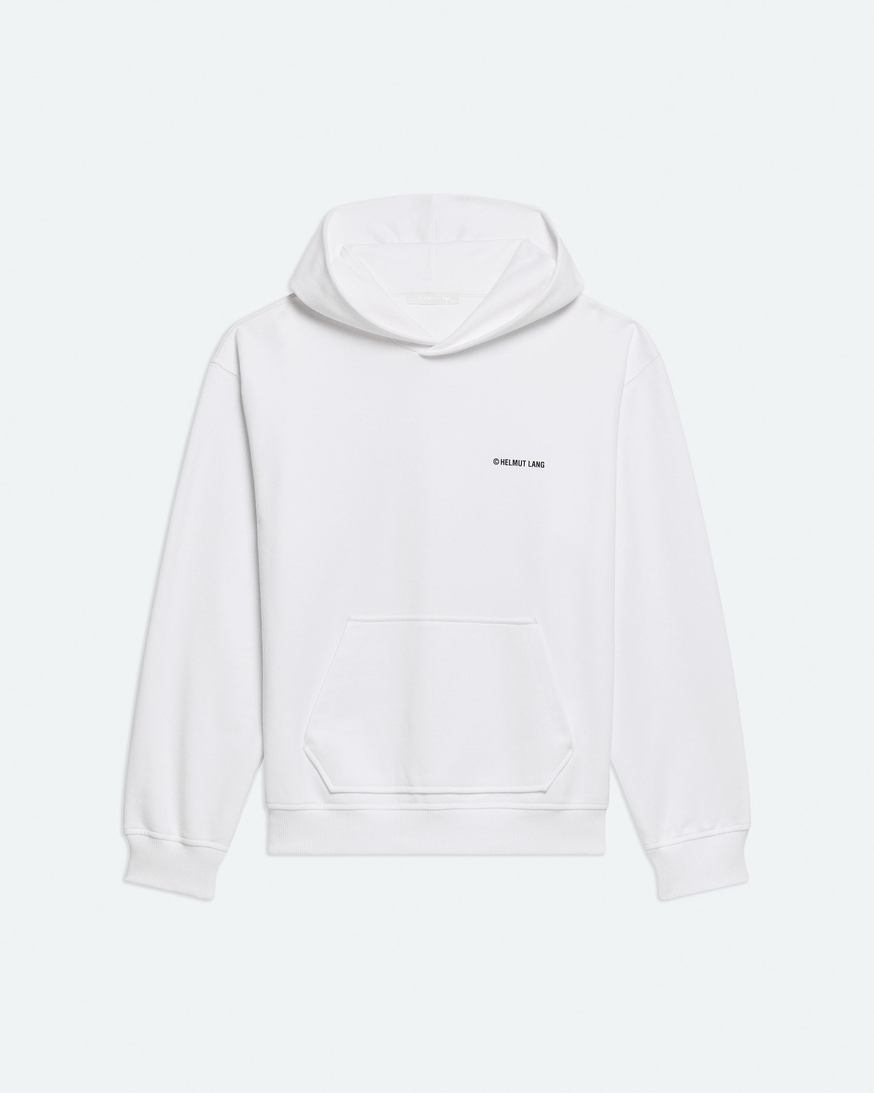 HELMUT LANG 플라스틱 후디 컴팩트 남성 의류