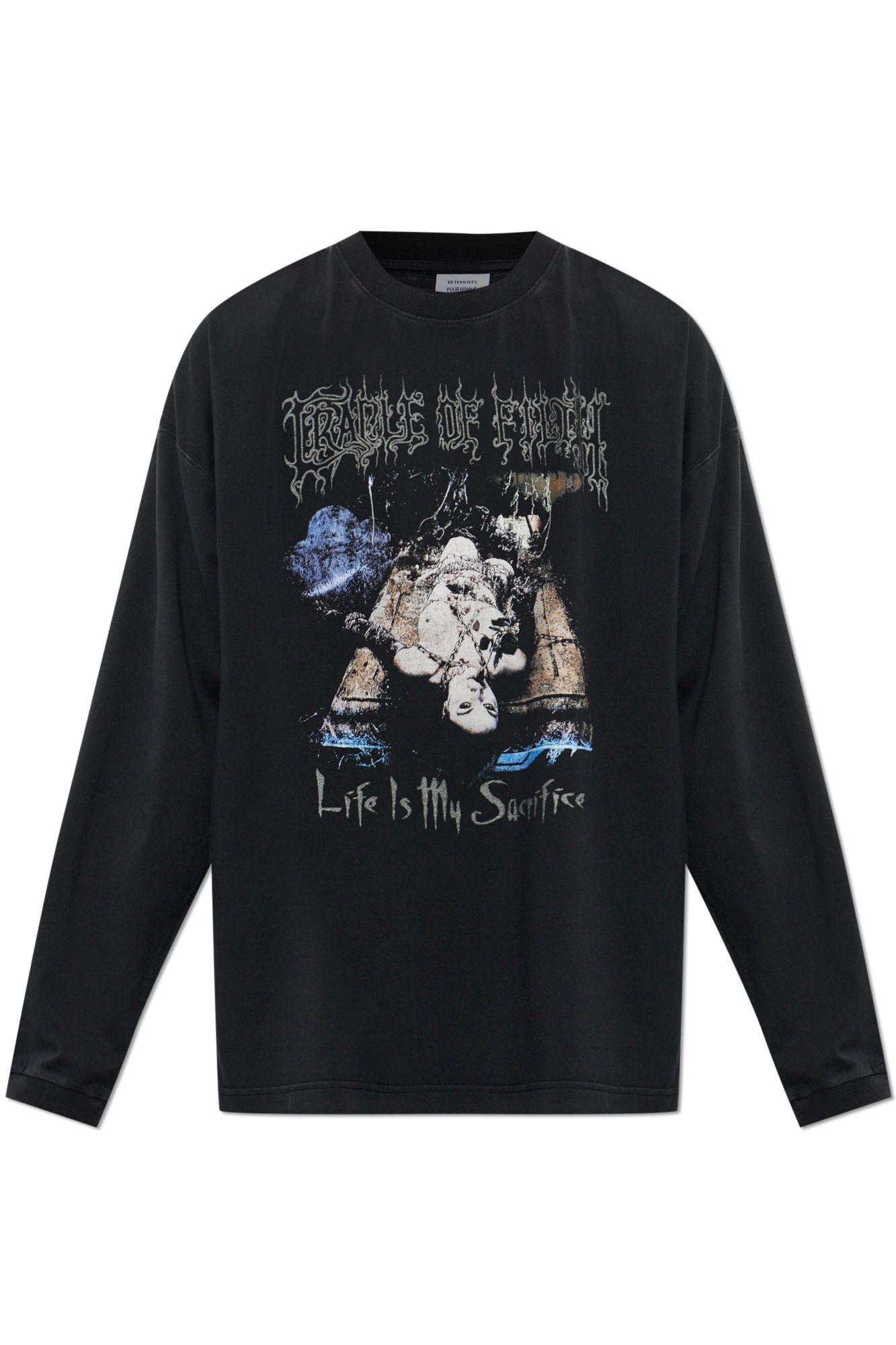 VETEMENTS 롱 슬리브 티셔츠