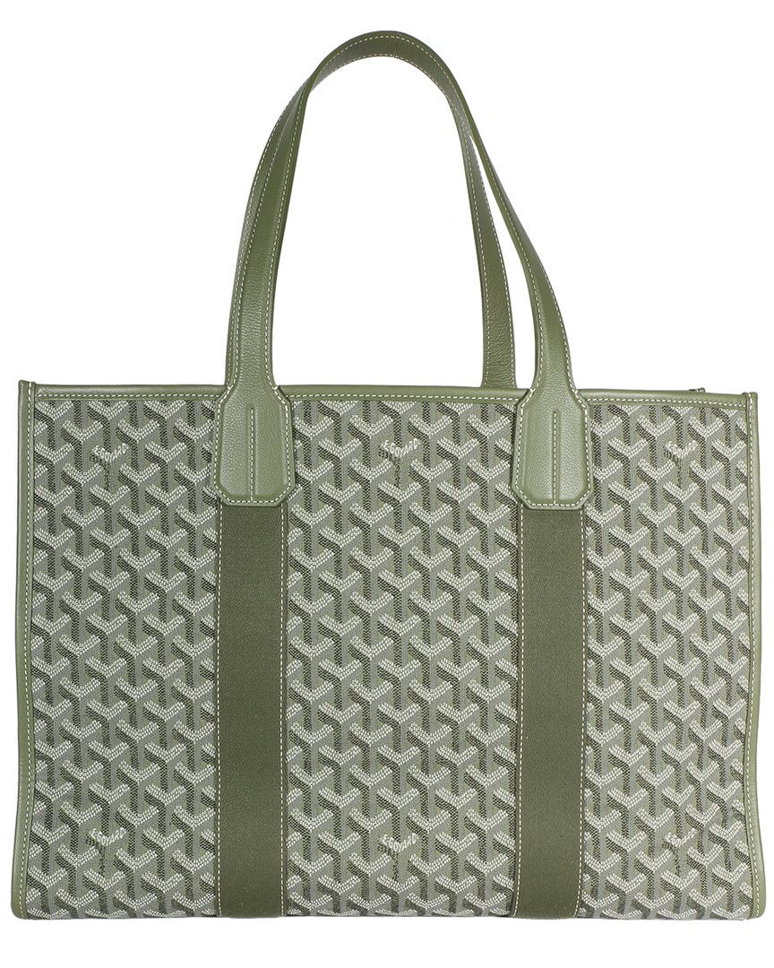 GOYARD 그린 아인 캔버스 빌렛 토트