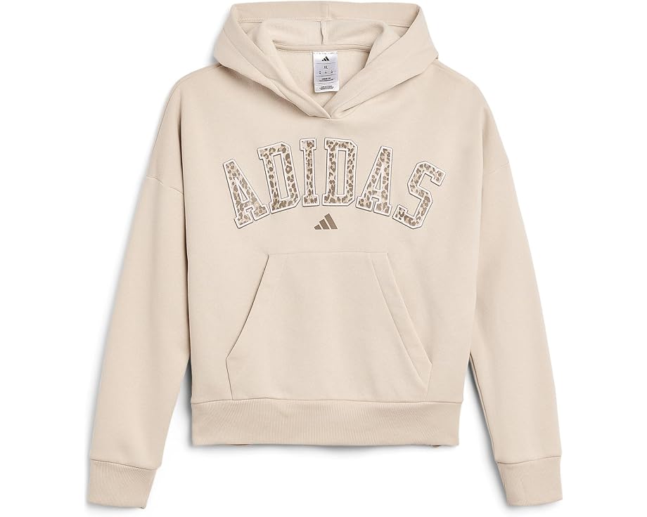Adidas Kids 프론트 그래픽 플리스 후드티