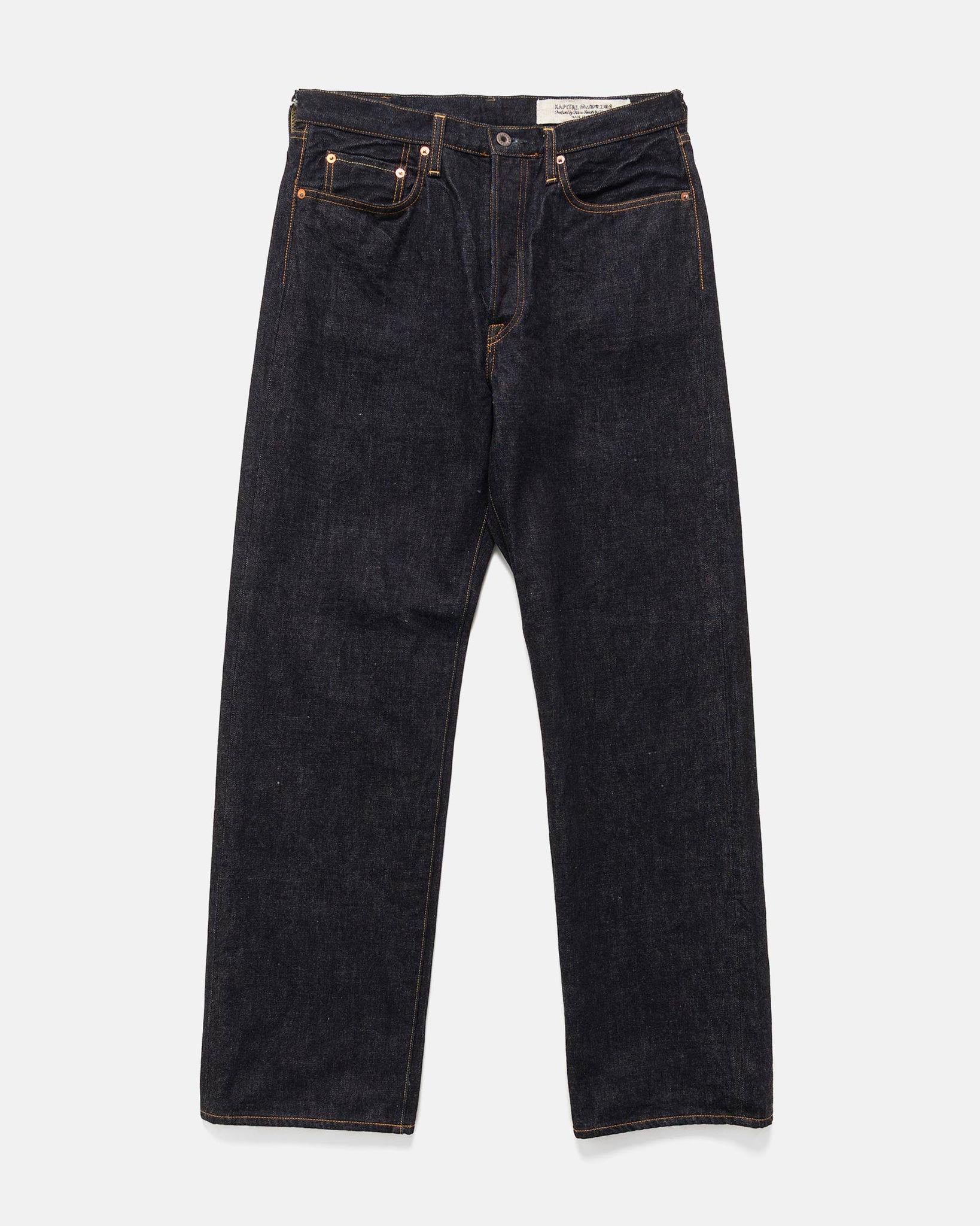 KAPITAL 14oz 데님 5P 몽키 TH 원 워시