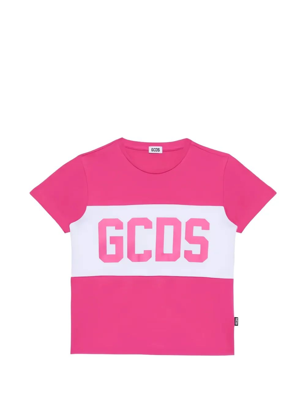 Gcds Kids 로고 프린트 패널 티셔츠