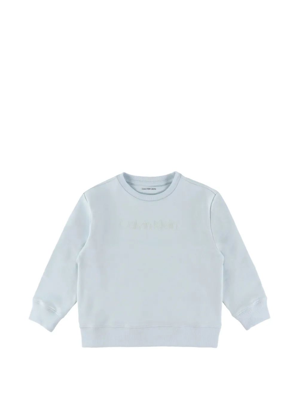 Calvin Klein Kids 로고 디테일 맨투맨