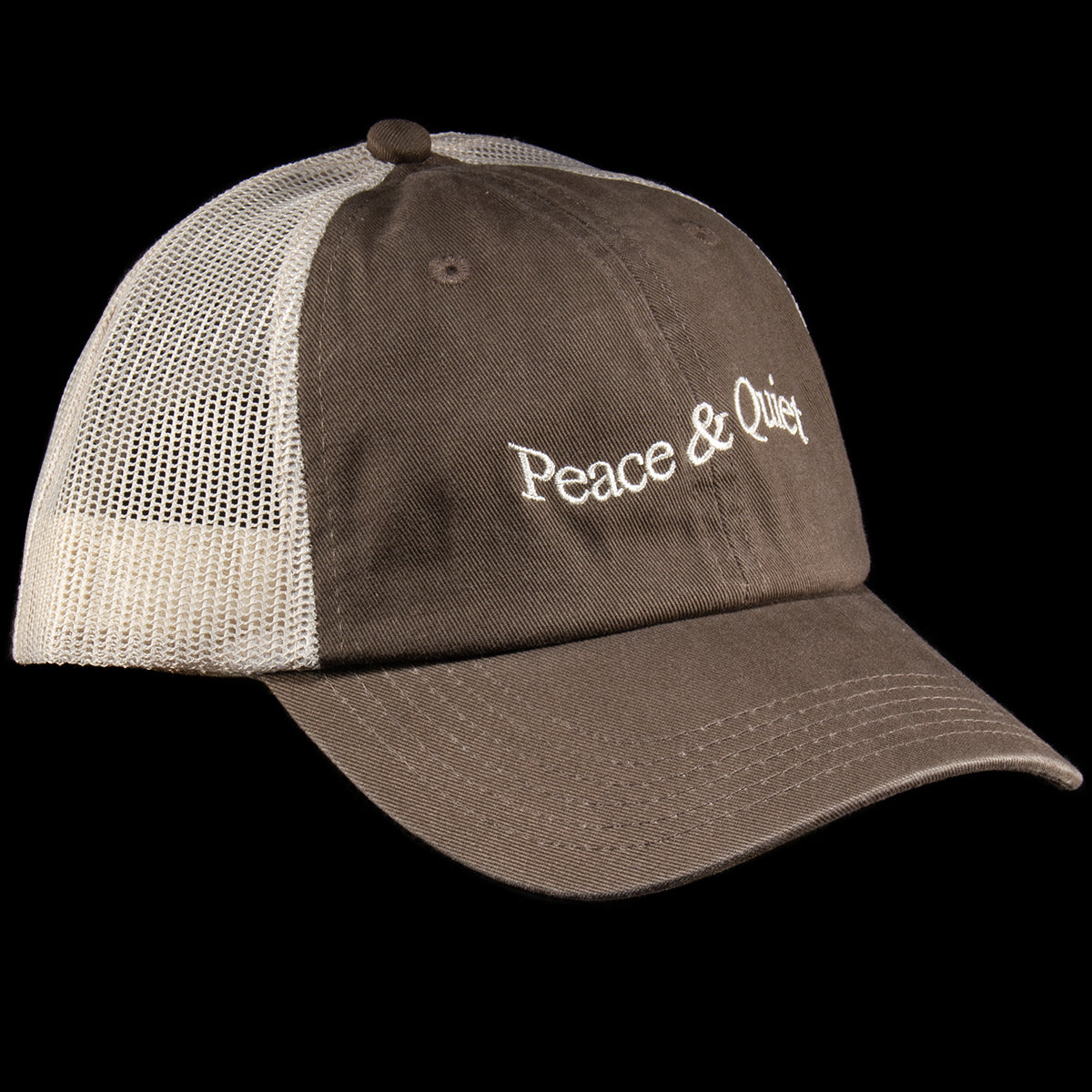 Museum of Peace & Quiet 워드마크 트러커 아빠 모자