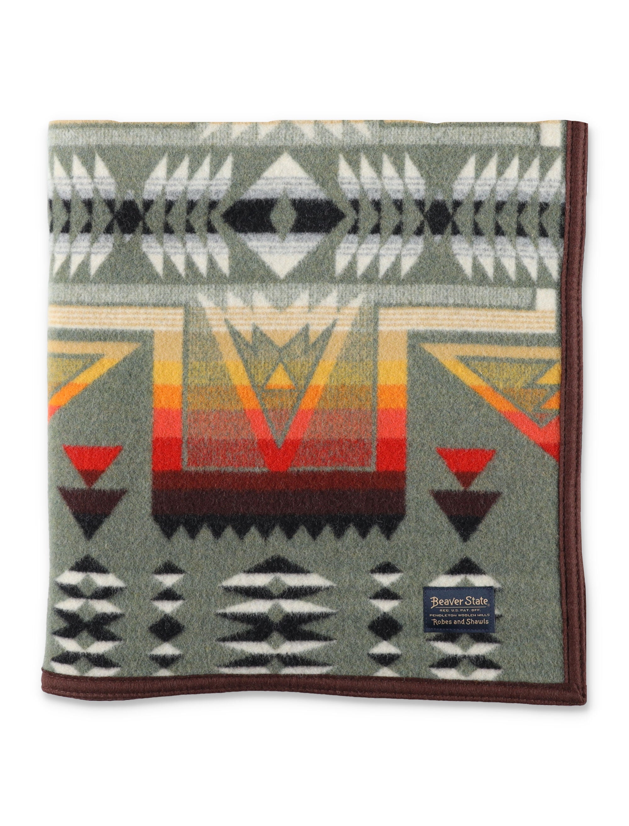 PENDLETON 펜들턴 패턴 울 덮개