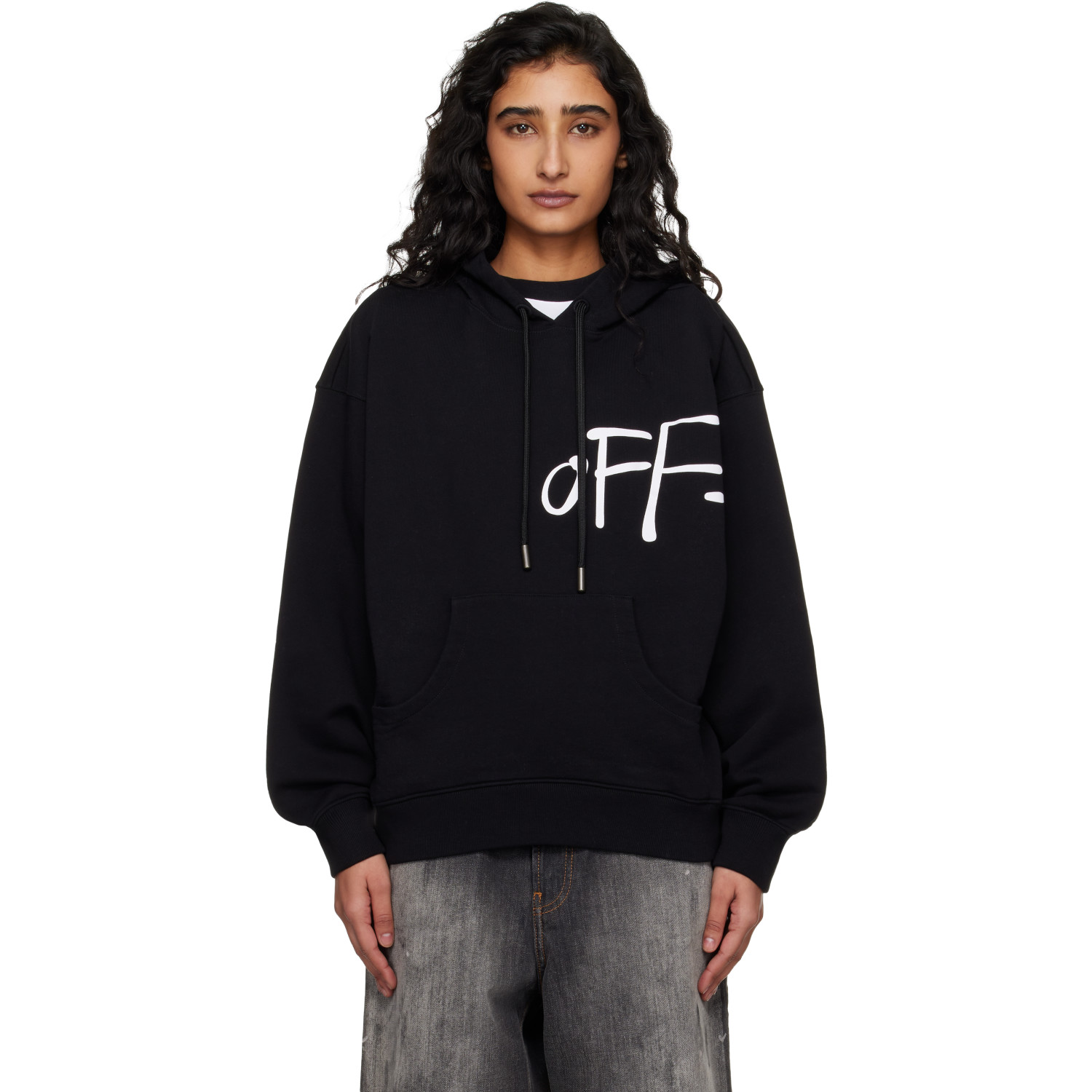 OFF-WHITE 공유 후드티