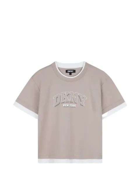 Dkny Kids 로고 프린트 티셔츠