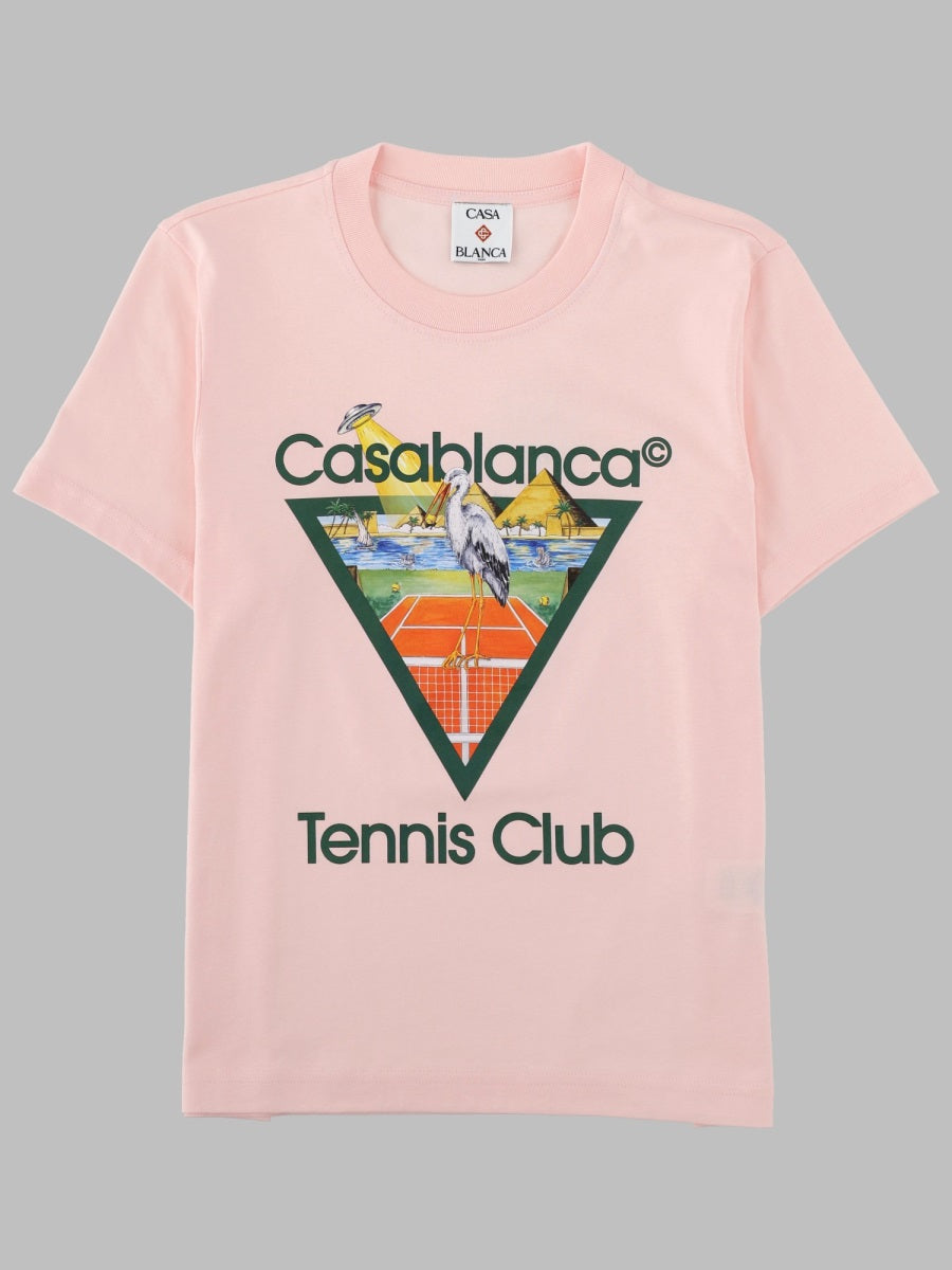 Casablanca 그래픽 코튼 티셔츠