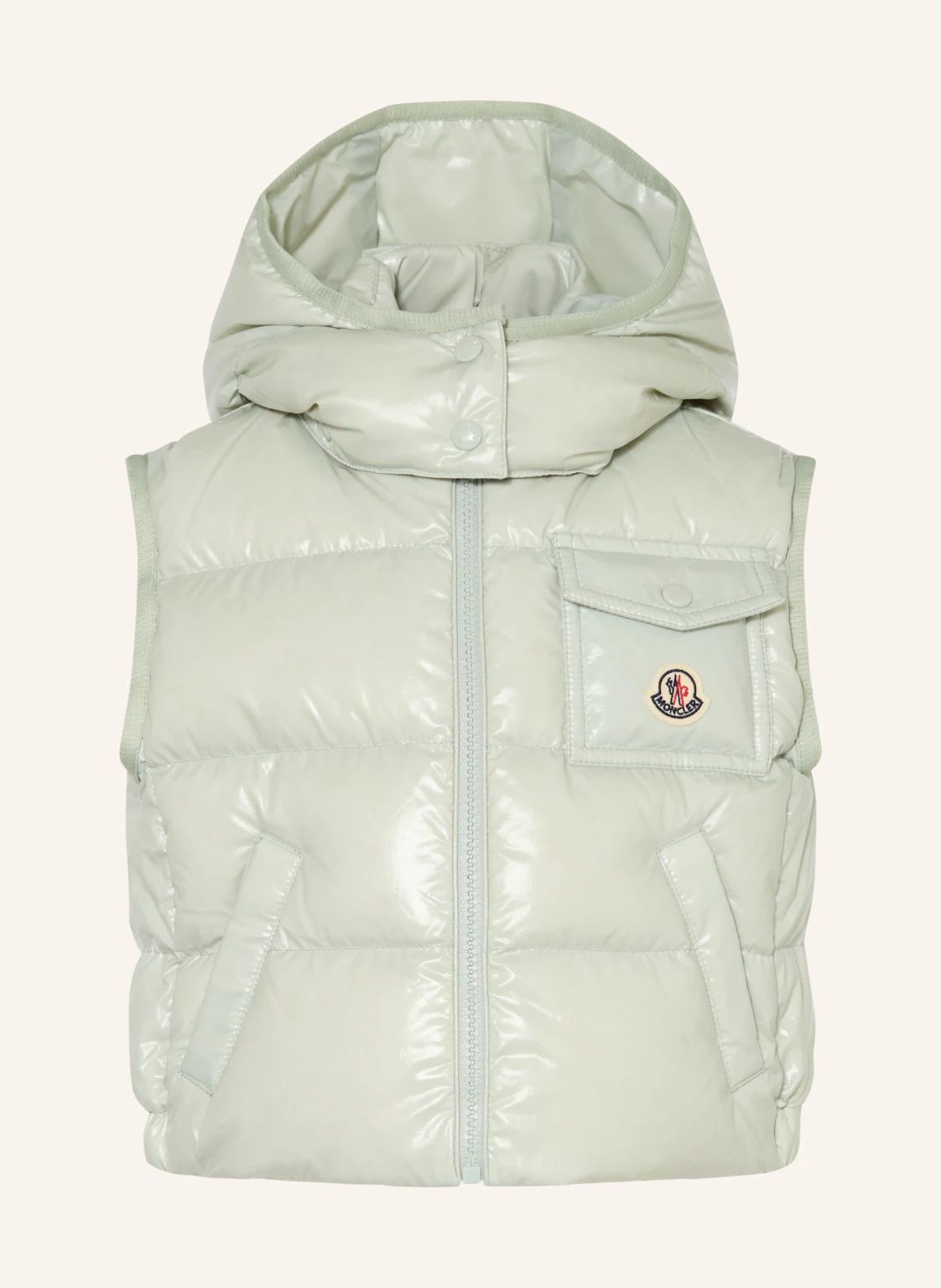 Moncler Enfant 다운 베스트 카밀레