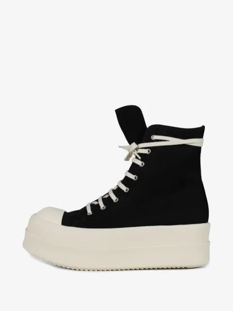 RICK OWENS DRKSHDW 메가 범버 하이탑 스니커즈