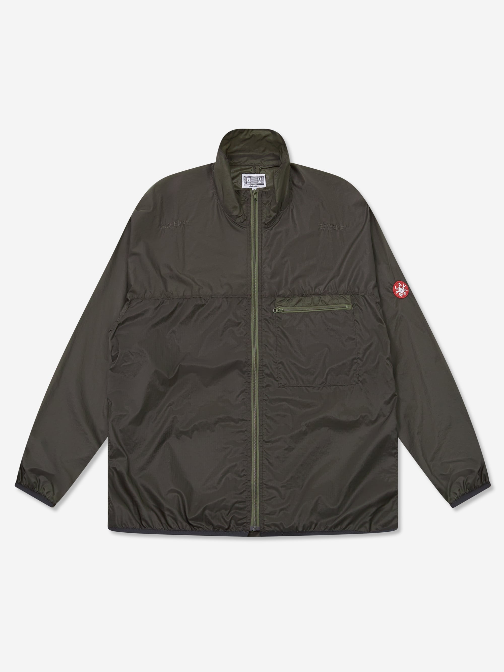 CAV EMPT 울 립 스톱 집 자켓