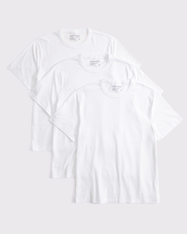 Abercrombie & Fitch 3팩 클래식 필수 티