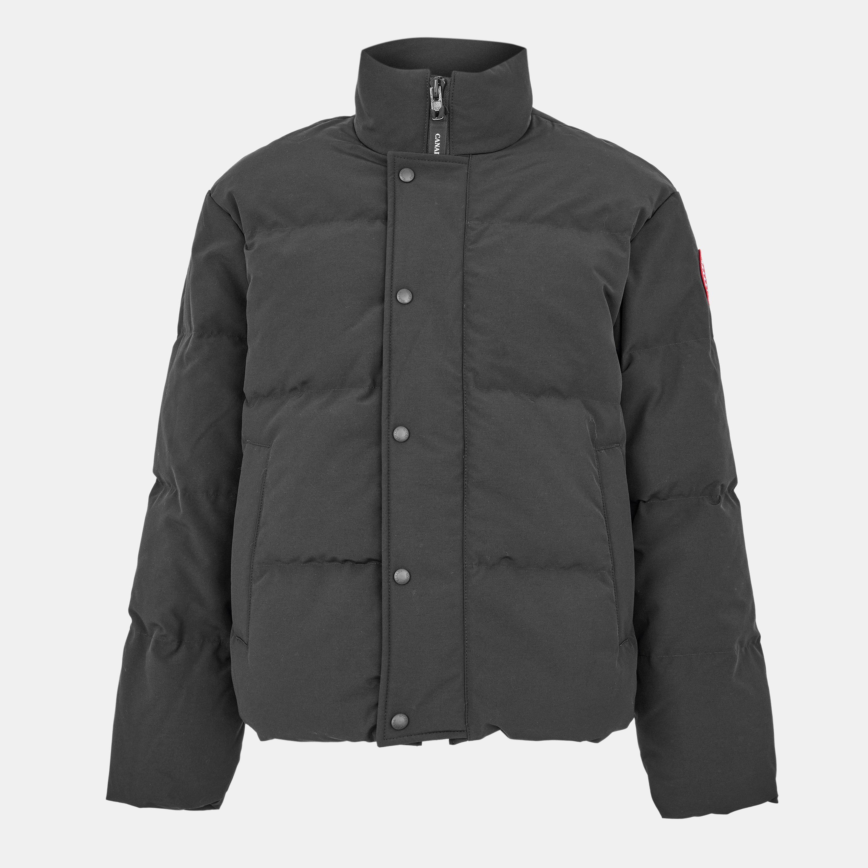 CANADA GOOSE 남성 베이뷰 다운 방수 숏 퍼퍼 자켓