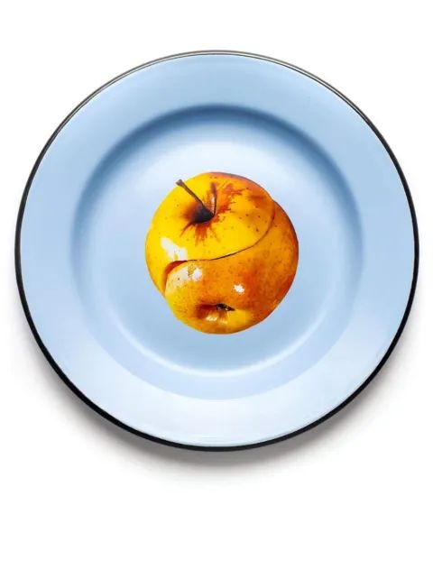 Seletti 에나멜 사과 접시