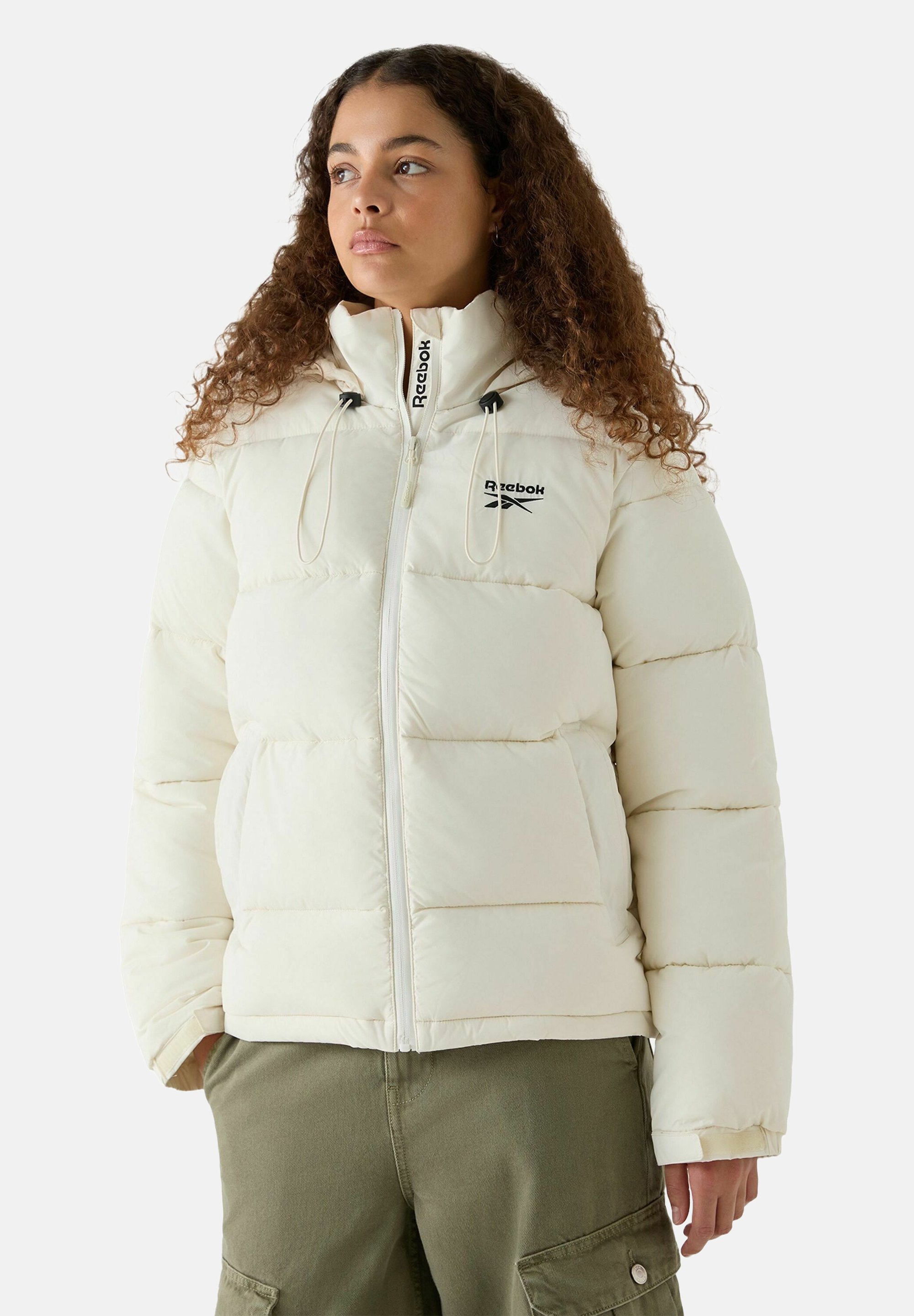 REEBOK 레이나 후드 퍼프 자켓