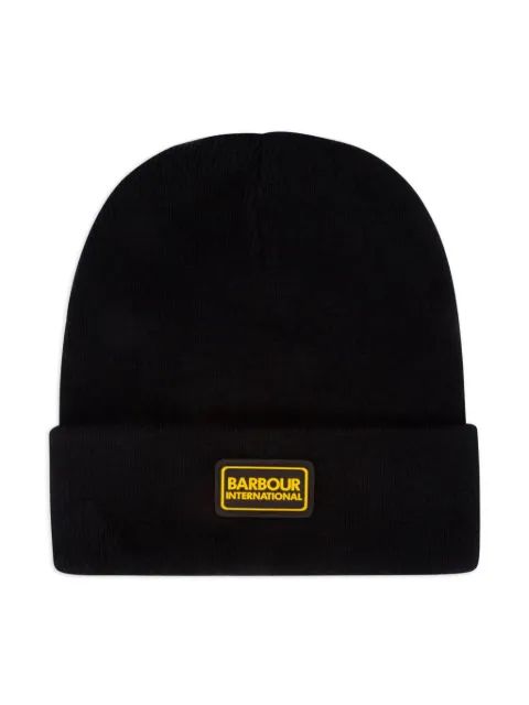 Barbour Kids 센서 로고 패치 비니