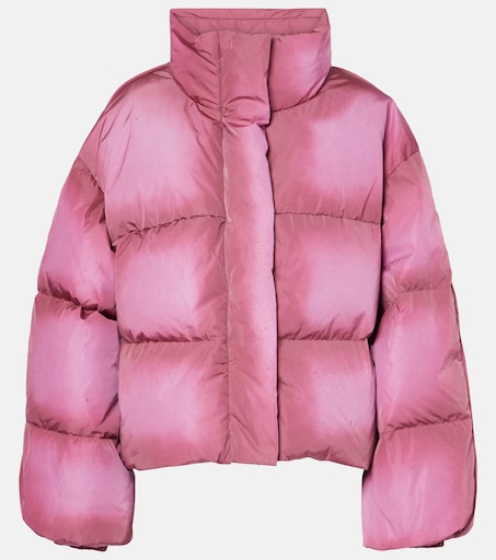 Acne Studios 로고 다운 재킷