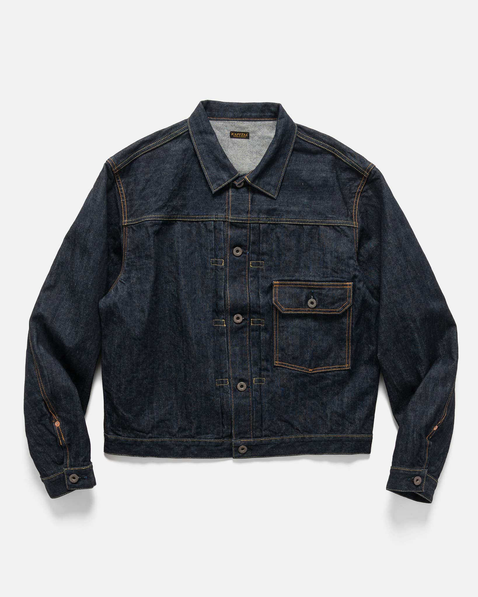 14oz Denim Jacket One Wash | KAPITAL | FETCHING