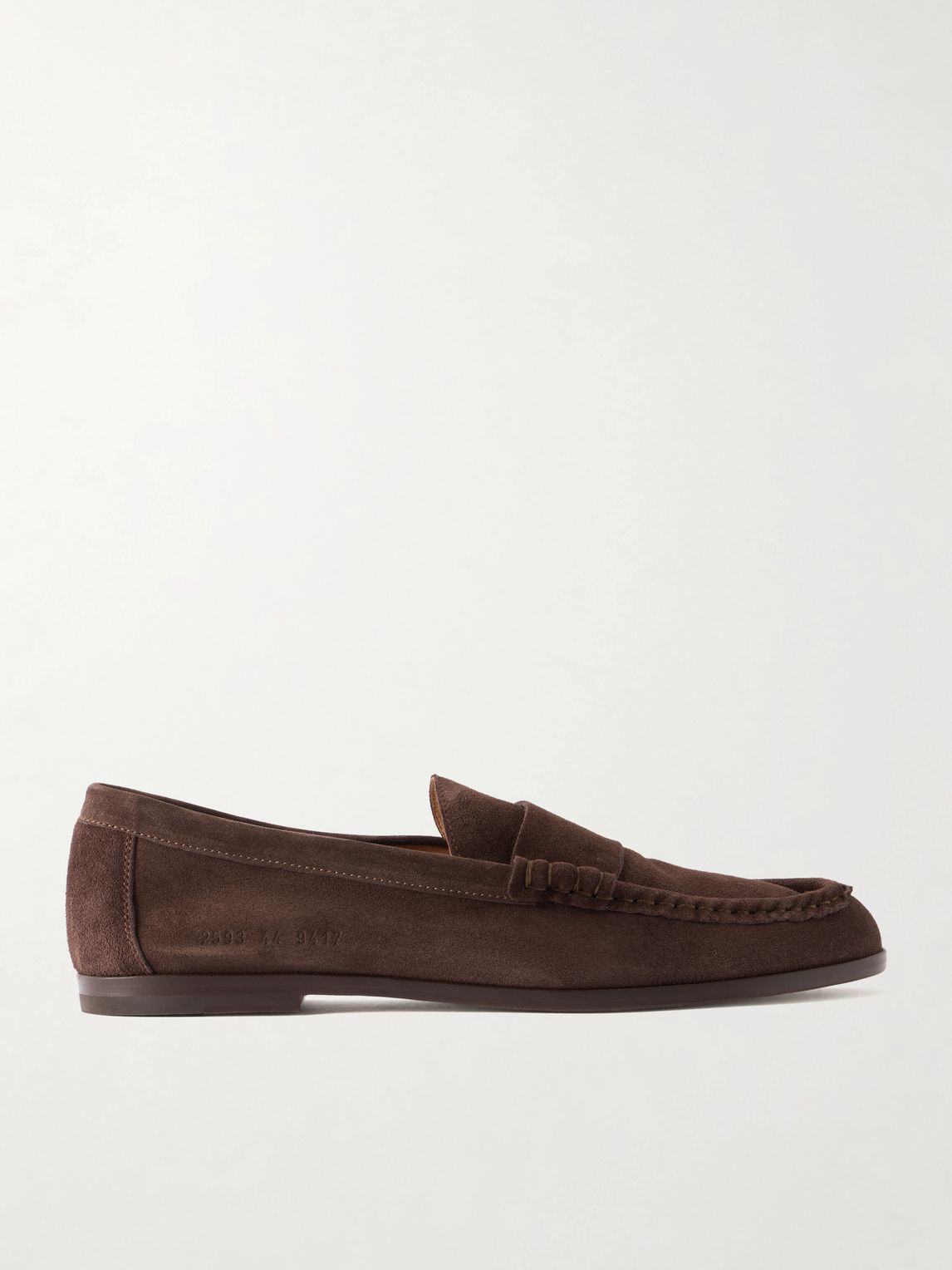 COMMON PROJECTS 스웨이드 로퍼