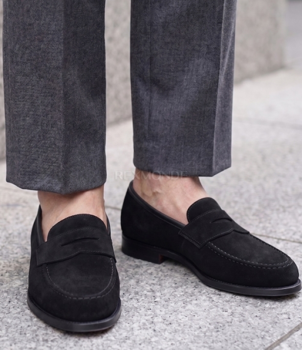 Crockett & Jones 보스턴 스웨이드