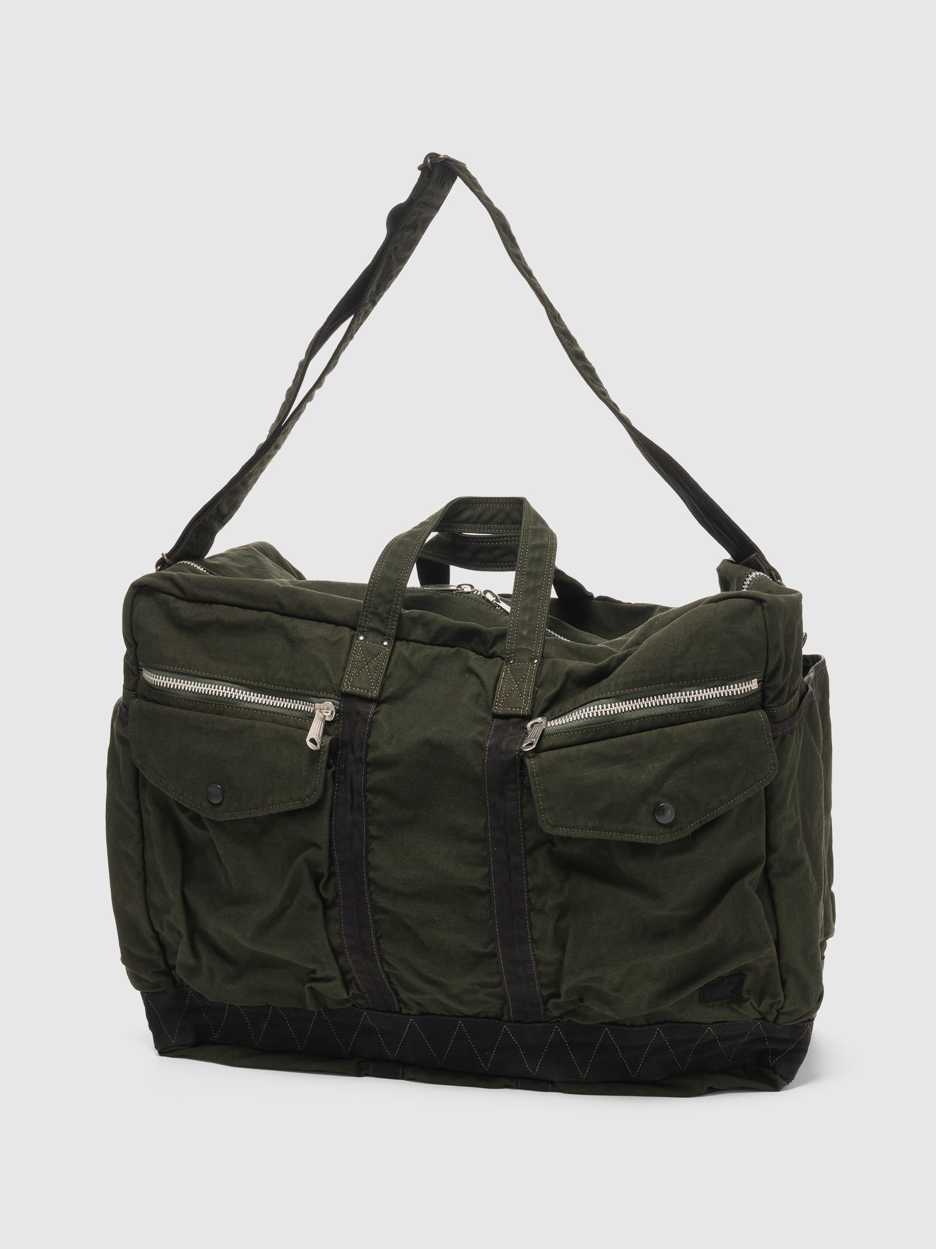 YOSHIDA PORTER 크랙 2웨이 보스턴 백 (L)