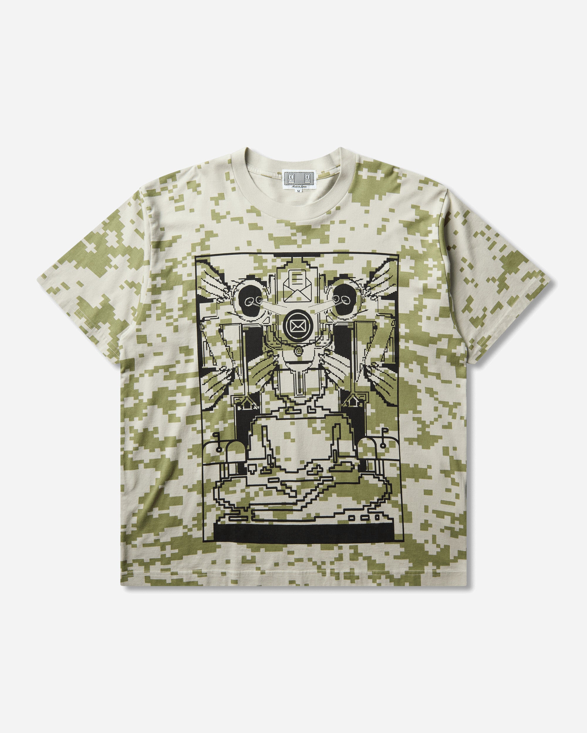 CAV EMPT 남성 MD 일렉트로닉 메일 DIGI1 티셔츠