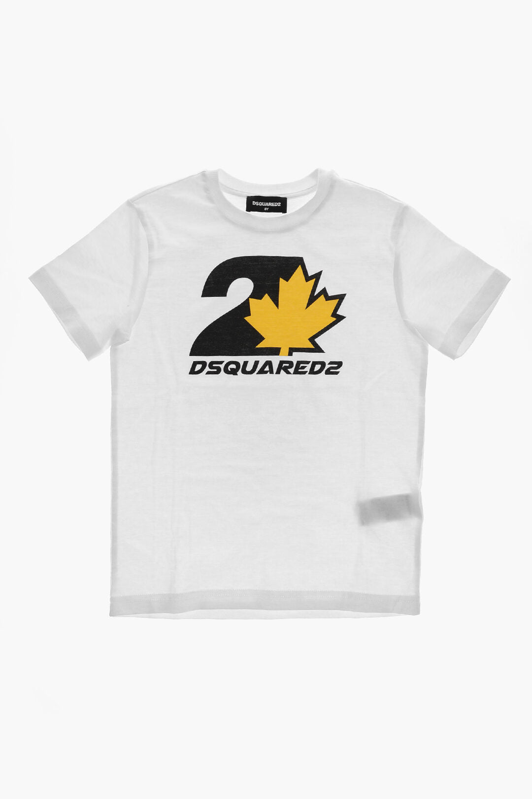Dsquared 2 kids 면 프린트 크루넥 티셔츠