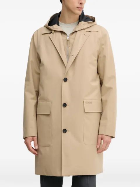 MACKAGE 마티아스 후드 버튼 코트