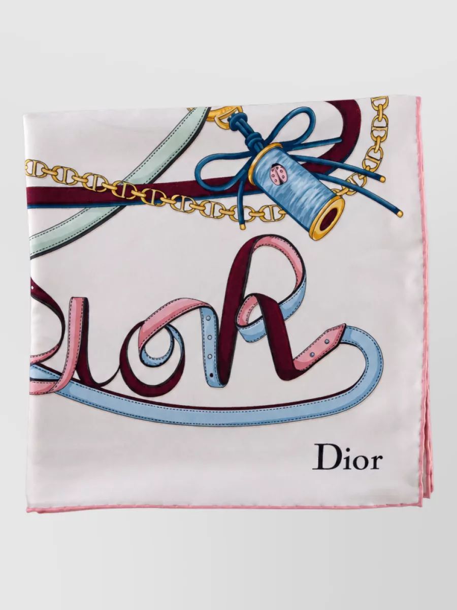 DIOR 실크 스카프