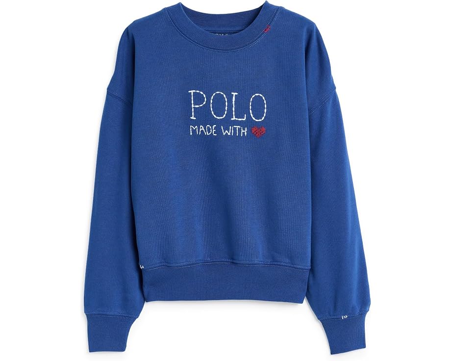 POLO RALPH LAUREN 로고 플리스 맨투맨