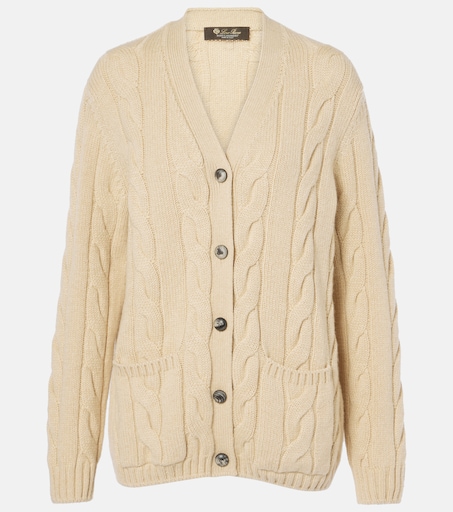 LOROPIANA 나피어 캐시미어 카디건