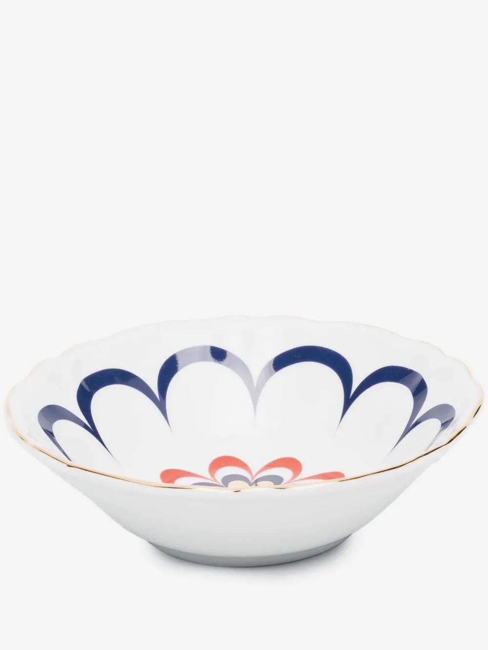 Bitossi 기하학 플로럴 프린트 볼 15.5cm
