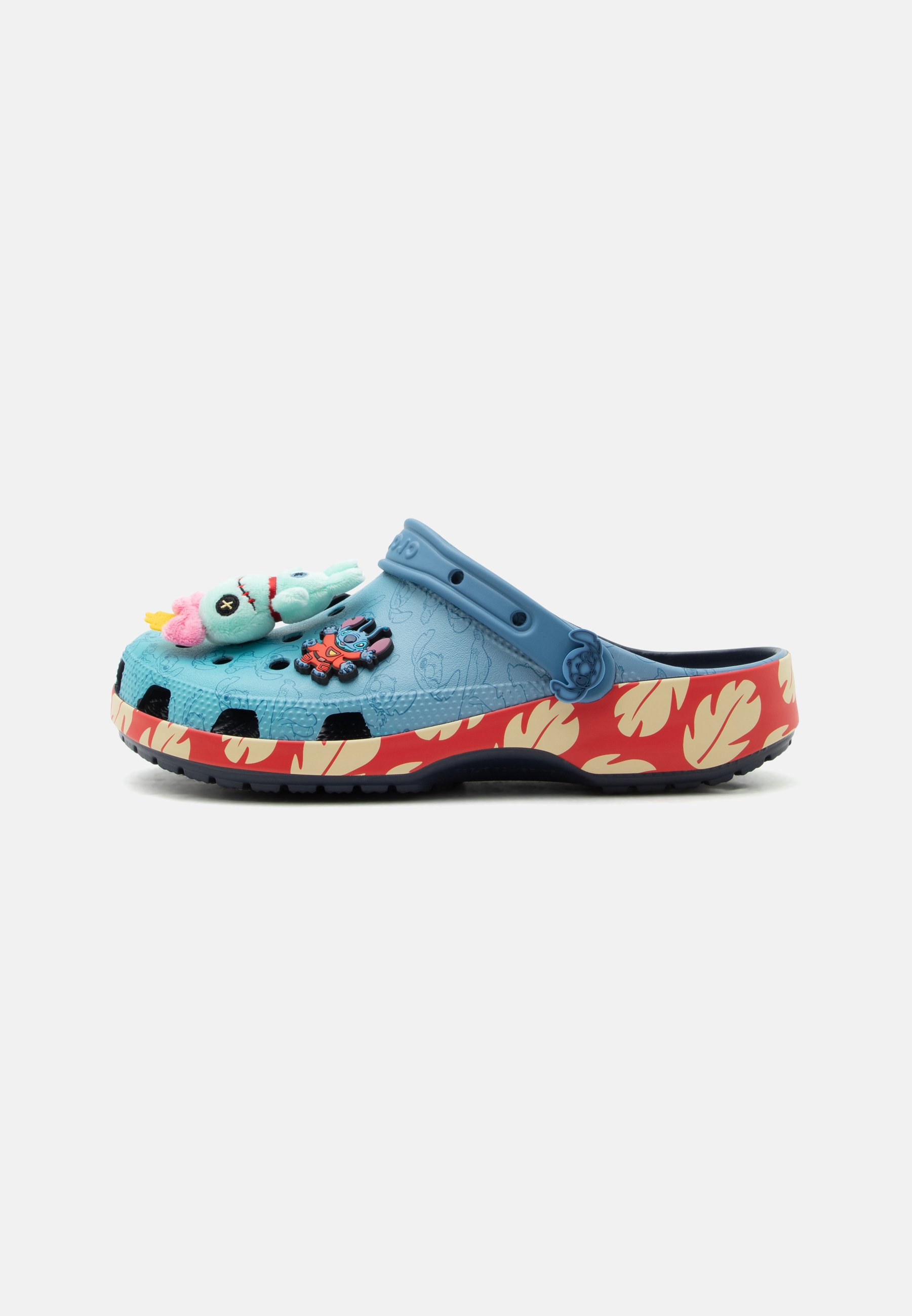 Crocs 스티치 유니섹스 뮬 멀티컬러