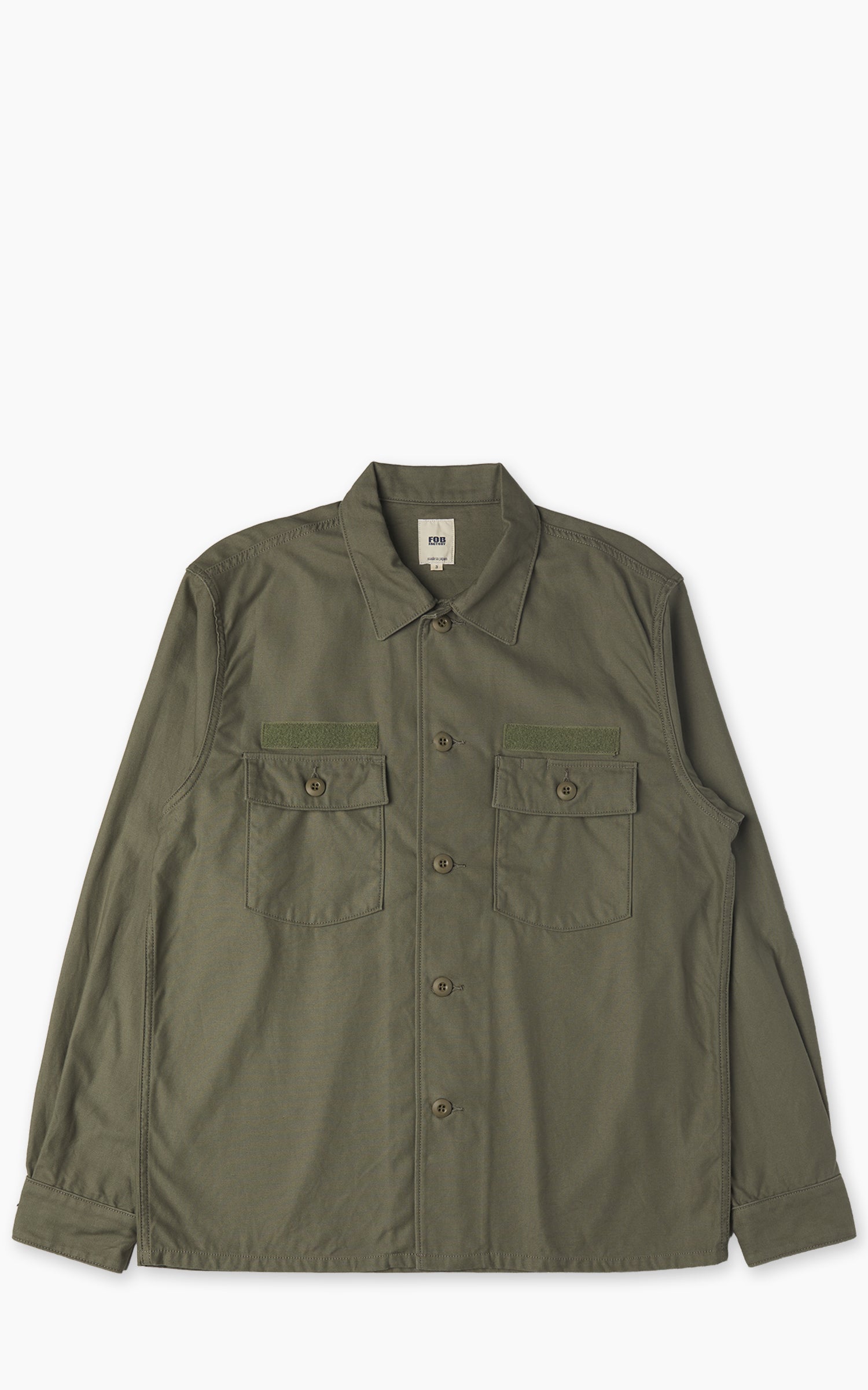 FOB FACTORY F2469 유틸리티 유니폼 셔츠