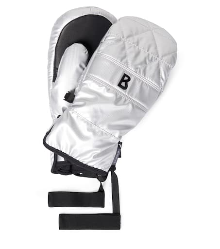 Bogner Kids 로고 퀼팅 장갑
