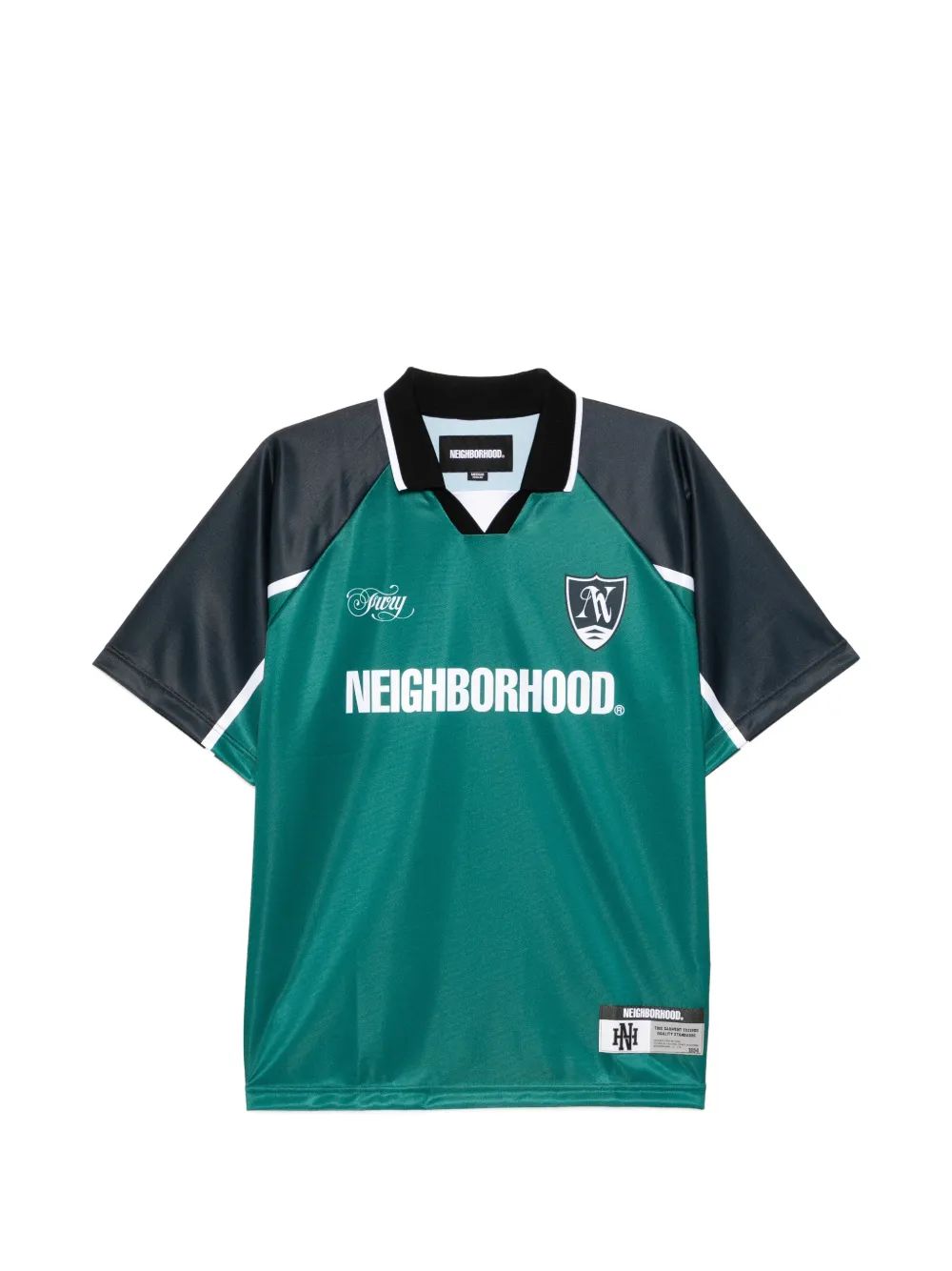 NEIGHBORHOOD 로고 프린트 티셔츠