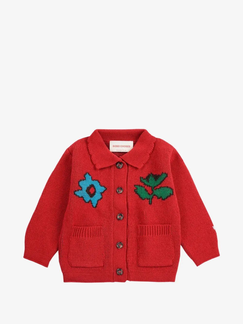 Bobo Choses 블로섬 플라워 인타르시아 가디건