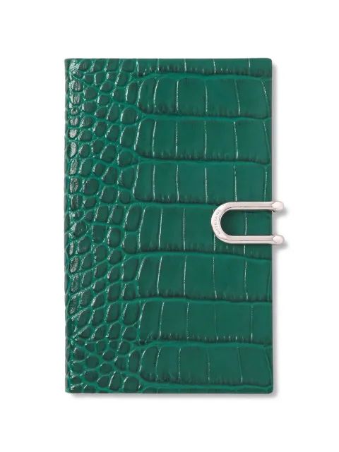 Smythson 2026 2027 파나마 크로커다일 엠보스드 플래너