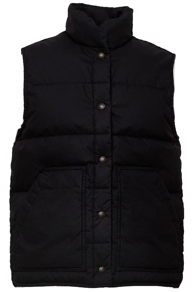 FILSON 헤리티지 스탠드 칼라 다운 베스트