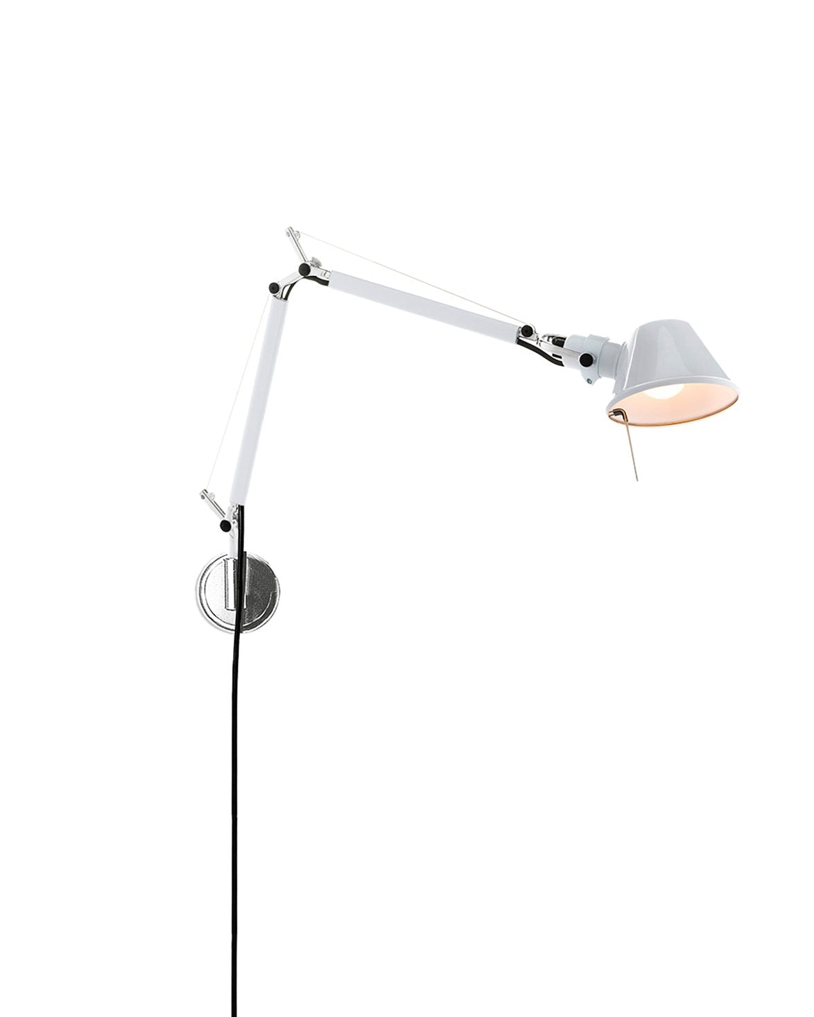 ARTEMIDE 톨로메오 마이크로 월 램프 글로시 화이트