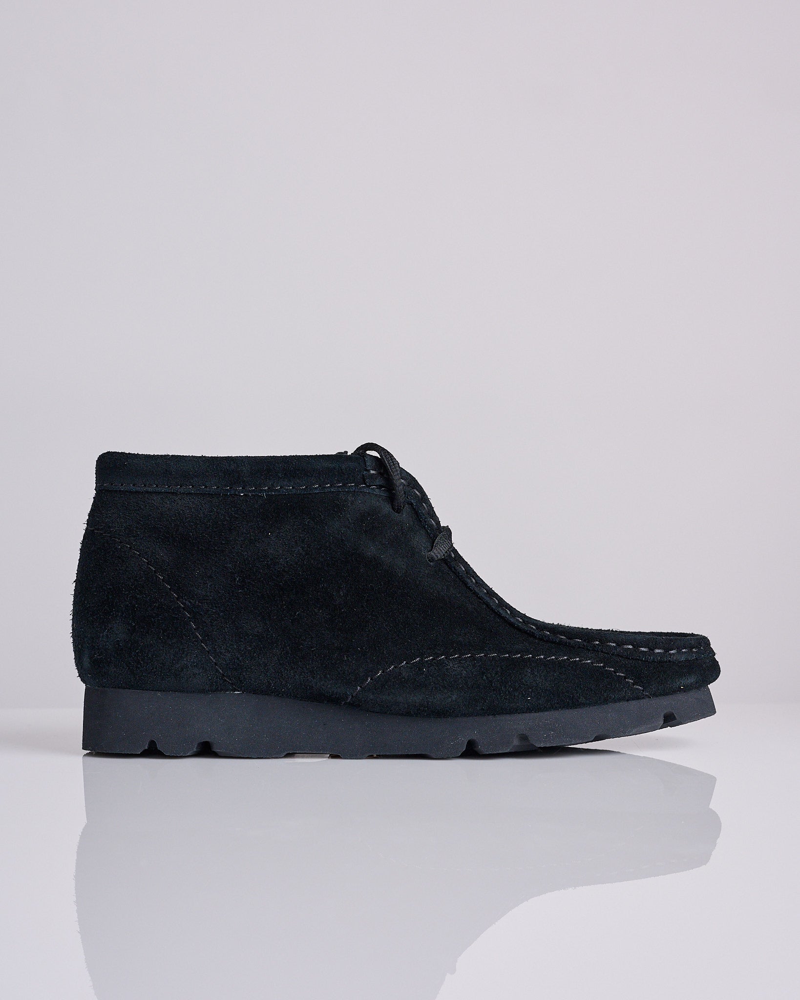 Clarks 오리지널스 x 파프 월라비 블랙 스웨이드